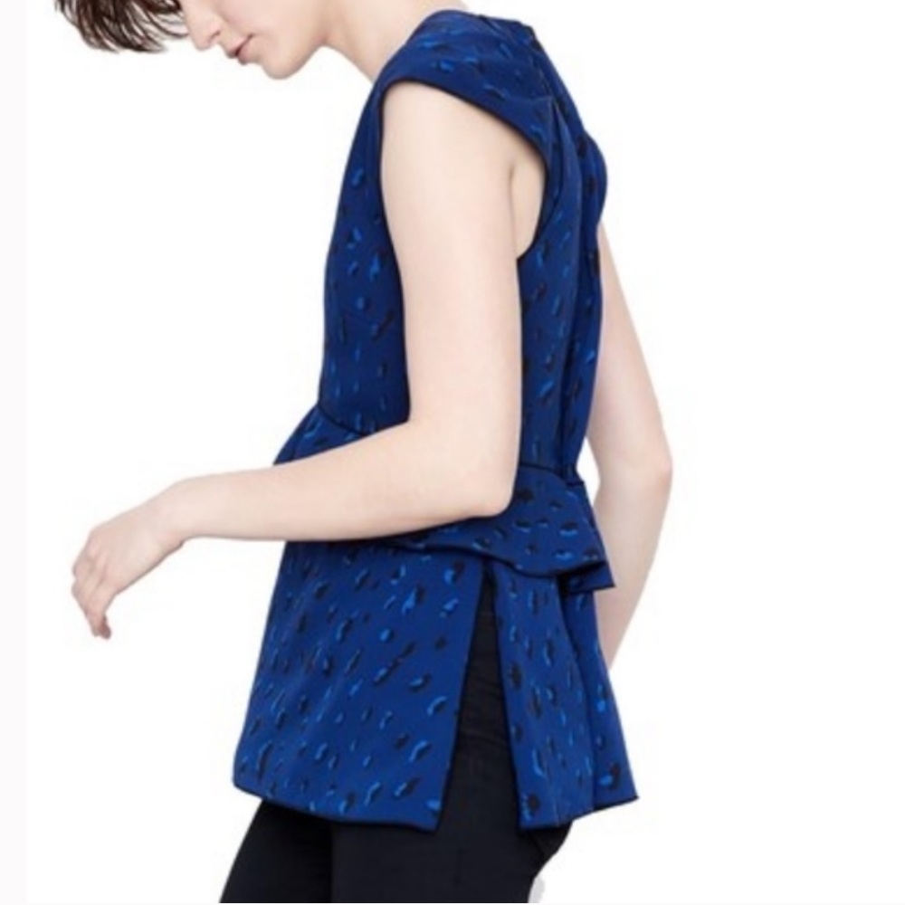 Proenza Schouler Silk Deep V Neck Blouse - Picture 2 of 16